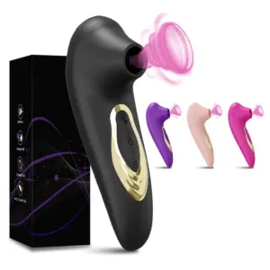 Pulse Suction Clitoral Stimulator - 10 Sucking Modes, IPX8 Waterproof - Air Pulse Oral Sex Simulator Vibrator for Women 1