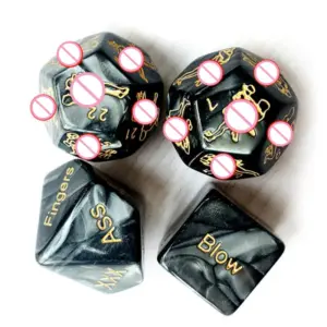 Couples Erotic Dice Game - Kiss, Lick, Suck, Blow & Body Parts Tease - Adult Foreplay Toy for Intimate Fun 1