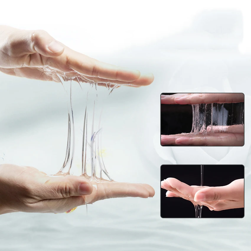 ICE Semen Simulation Lubricant - Milky Stringy + Cooling Sensation - Water-Based Anal/Vaginal/Masturbation Lube (200ml Pump Bottle) 14 4017641415