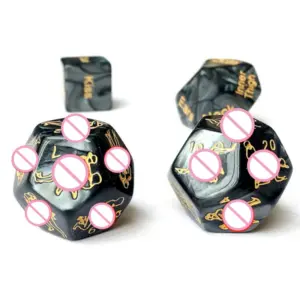 Couples Erotic Dice Game - Kiss, Lick, Suck, Blow & Body Parts Tease - Adult Foreplay Toy for Intimate Fun 6