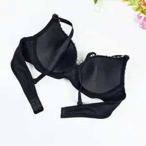 Spiked Stud Bra - Black Rhinestone Rivet Push-Up Top for Edgy Fashion & Performance 3