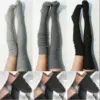 Cozy Thermal Over-the-Knee Knit Socks - Thick Ribbed Cable Winter Leg Warmers (1/3/5 Pairs, Multi-Color) 7 Cozy Thermal Over-the-Knee Knit Socks - Thick Ribbed Cable Winter Leg Warmers (1/3/5 Pairs, Multi-Color) 1