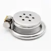 Ultra Mini Stainless Steel Chastity Cage – 35mm Micro Cage with Multi-Hole Ventilation, Tight-Fitting Male Chastity Device 3