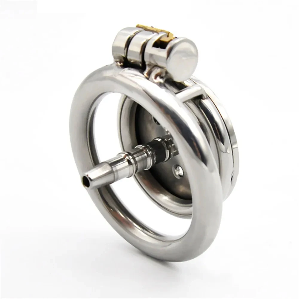 Ultra Mini Stainless Steel Chastity Cage – 35mm Micro Cage with Multi-Hole Ventilation, Tight-Fitting Male Chastity Device 15 3416917851