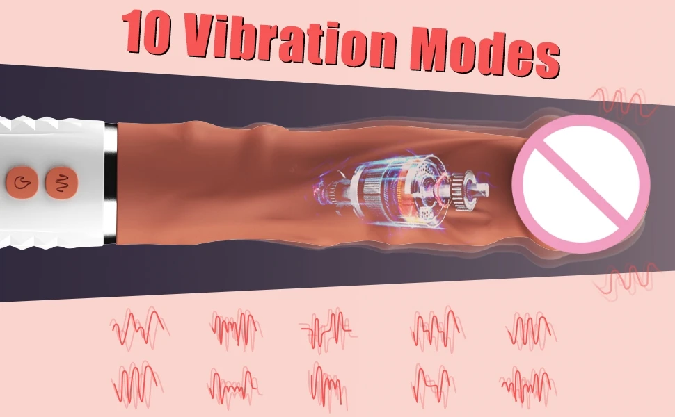 Heating Realistic Vibrator – 10 Vibration Modes, Lifelike Feel, Premium Intimate Experience 10 3492886429