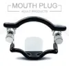 Adjustable Stainless Steel Mouth Plug – Deep Throat Trainer, Oral Restraint Gag, BDSM Mouth Spreader 2