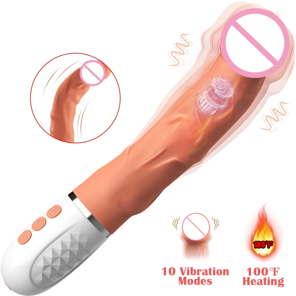 Heating Realistic Vibrator – 10 Vibration Modes, Lifelike Feel, Premium Intimate Experience 2 Heating Realistic Vibrator – 10 Vibration Modes, Lifelike Feel, Premium Intimate Experience 1
