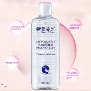 120ml Water-Based Lubricant ×3 Bottles – Clear, Odorless, Easy to Clean, Smooth Intimate Gel for Men & Women 3
