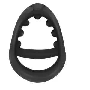 Triangular Silicone Cock Ring with Massage Beads - Male Delay & Locking Adult Toy 4