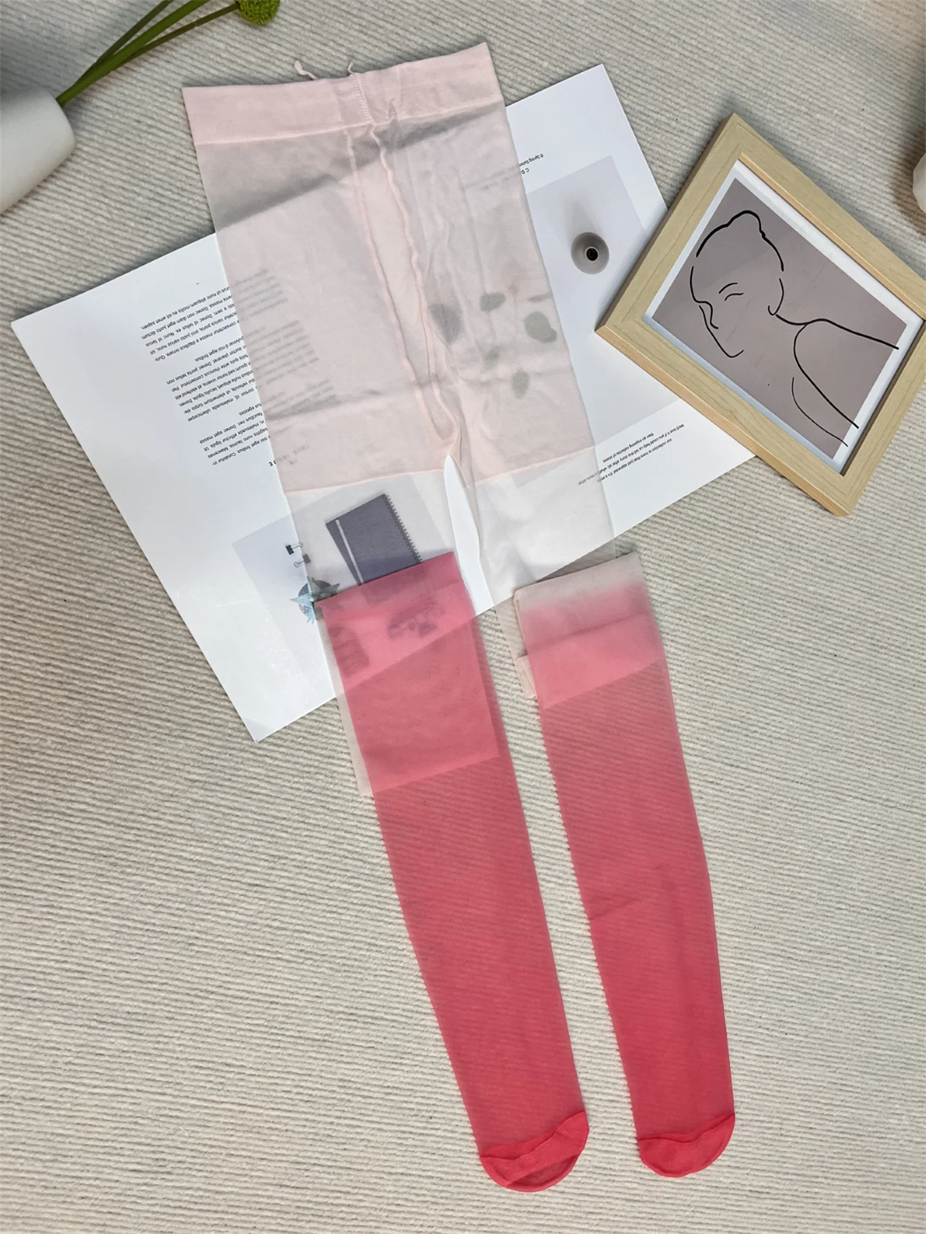 Sexy Gradient Sheer Pantyhose – Candy Color Lolita Summer Tights 5 Sexy Gradient Sheer Pantyhose – Candy Color Lolita Summer Tights 5