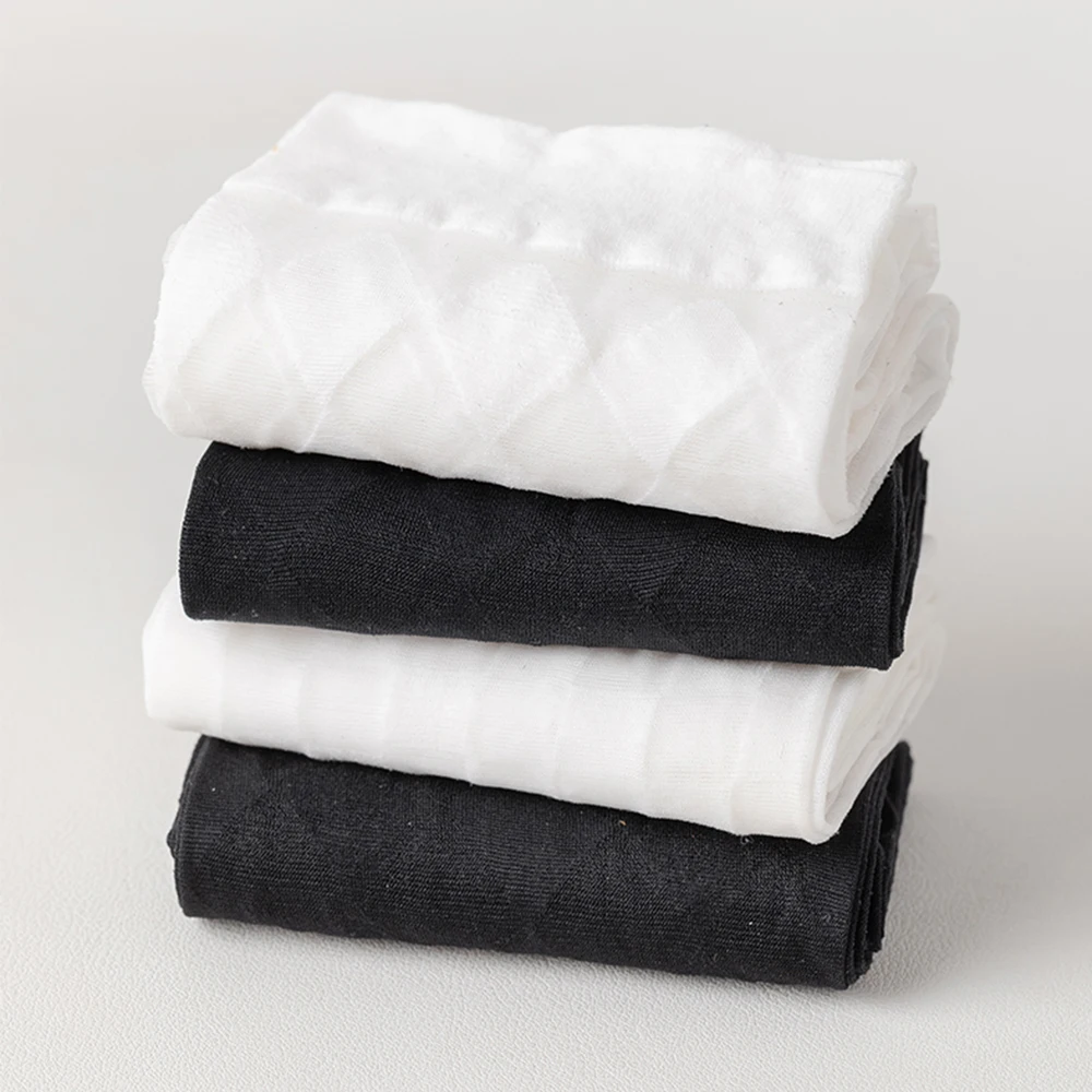 Diamond Pattern Sheer Calf Socks – JK British Style Knee High Tights 17 3785760192