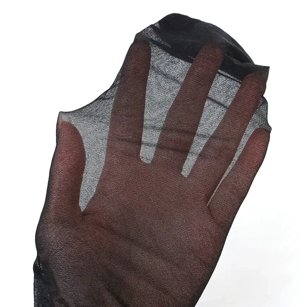 Black White Thigh High Stockings – Ultra Thin JK Lolita Socks 6 Black White Thigh High Stockings – Ultra Thin JK Lolita Socks 6