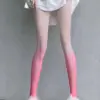 Sexy Gradient Sheer Pantyhose – Candy Color Lolita Summer Tights 4